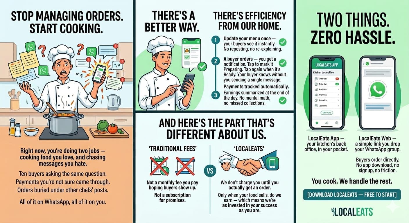 LocalEats — society-first neighbourhood food